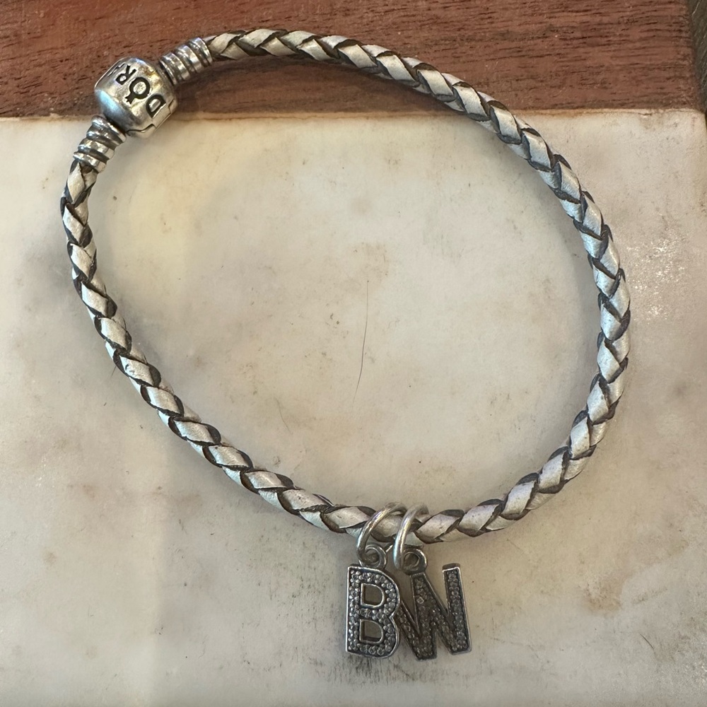 Pandora leather bracelet